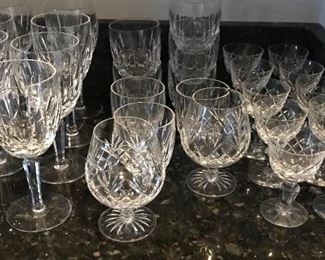 Waterford Kildare and other glassware