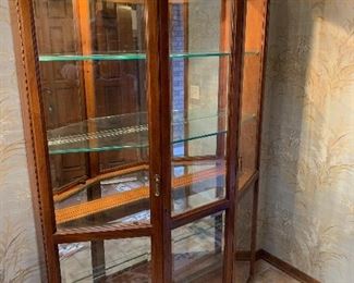 Lighted Curio cabinet