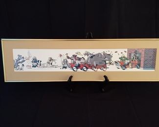 Fire Department Litho print by Robert Marble