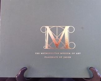Metropolitan Museum of the Arts placemats by Jason