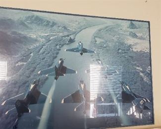 Navy Blue Angel Aviation wall art