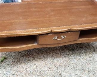 Coffee table, bids start at $4