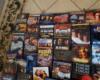 Military DVD lot