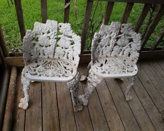 iron chairs