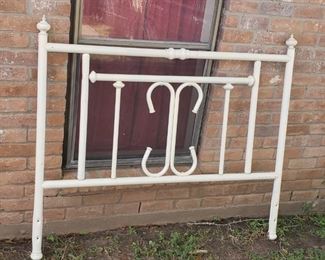 iron headboard