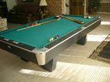 Phantom Slate Pool Table with hard top cover 112X64 inches..includes accessories price $1200.00