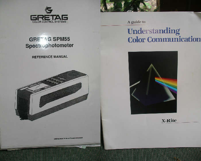 Gretag SPM Spectrophotometer and older X-Rite