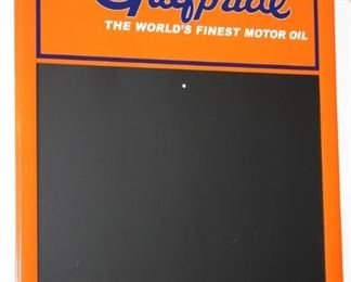 Gulfpride Chalkboard sign