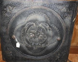Very Old Antique fireplace or large stove cover