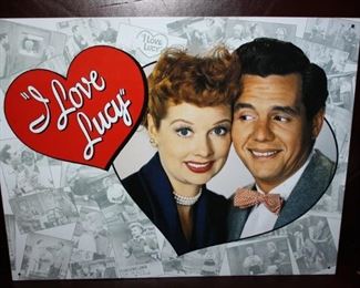 I love Lucy sign