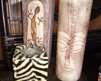 Interesting tribal candles