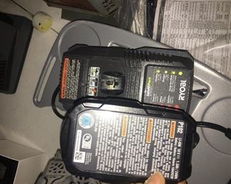 Ryobi battery, hope this is left, sometimes owner like to grab things they didn’t see before