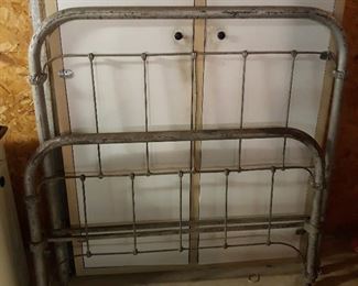 Antique Cast Iron Bed