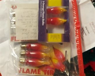 For lights that go in vintage candle lights.