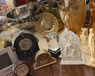 Assorted Religious and Household Decor' Many Pieces from Italy