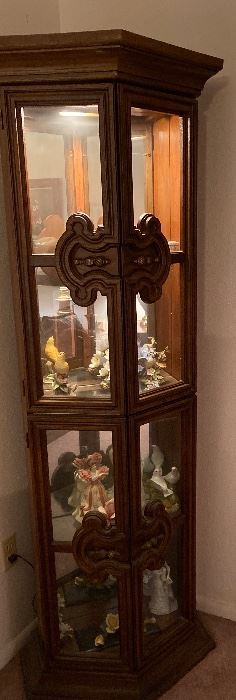 Curio Cabinet, Assorted Household Decor'