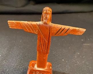 Jesus Figurine Wooden Italy