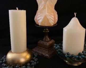 Assorted Candle Decor'
