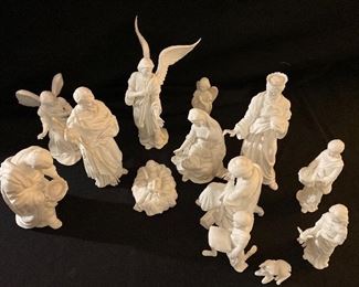 Lenox "The Renaissance Nativity Collection", "The Holy Family", "The Three Kings", "The Angels in Adoration", "The Children of Bethlehem" 