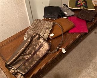 Assorted Purses, Coffee Table