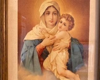 Framed Art "Mother Thrice Admirable" "Queen and Victress of Schoenstatt