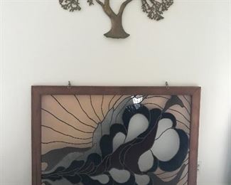 Large stain glass window 