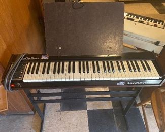 SoundCity portable electric piano 