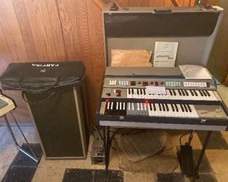 Farfisa Compact Duo Portable Electric Organ