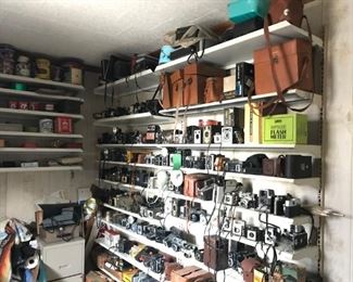 Lots of old camera's