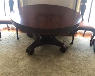 Empire mahogany table
