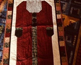 Santa quilt. Small and beautiful