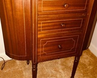 One of two sewing chests