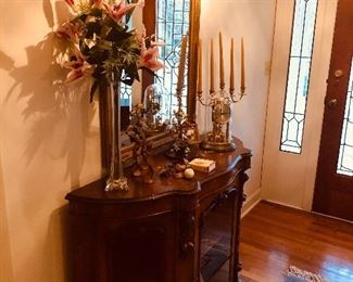 The entrance way