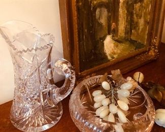 Cut glass from a more genteel time