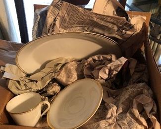 A set of Royal Doulton China we've unpacked
