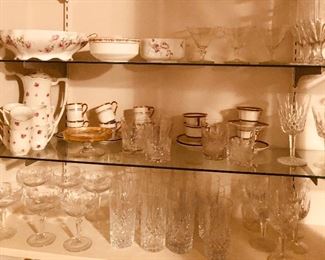 Check out the built in china cupboard. Loads of crystal. Name brand. Antique and more.