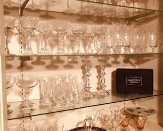 Every type of stemware and bar ware
