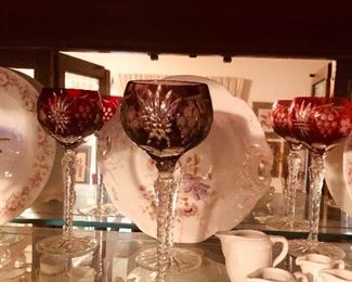Beautiful stemware in gorgeous colors