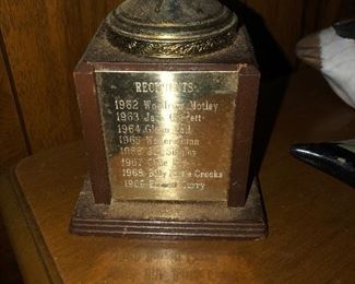 A trophy from a Northwood