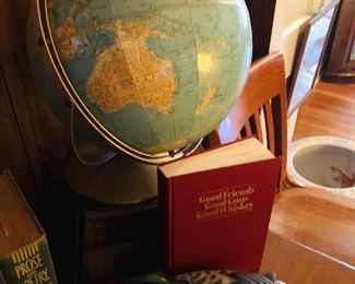 Beautiful vintage globe