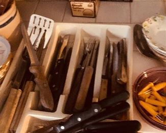 Loads of knives for all types of use