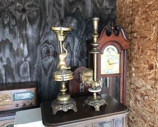 LAMPS AND GRANDFATHER CLOCKS