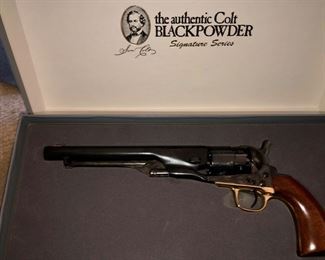 Black powder colt pistols 