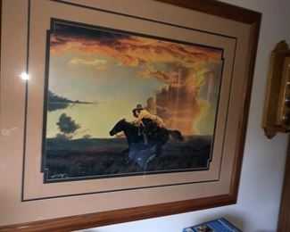 Pony express print 