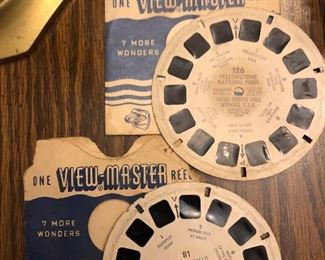 View master disc.  One of Yellowstone the other of Niagara Falls