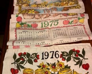 collection of calendars