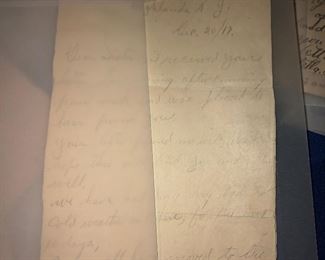 1917 letter