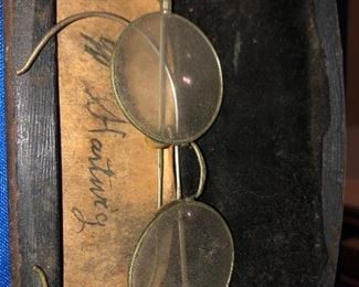 Very old reading glasses 