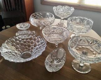 Crystal bowls