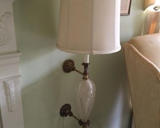 Unique wall lamp.